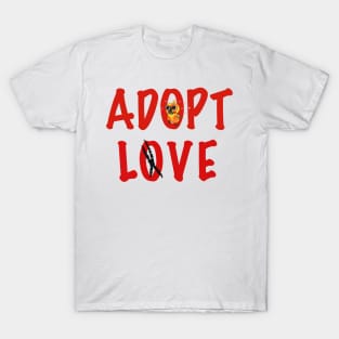 Adopt Love! - Ms. Sweet Pea, the Sun Conure! T-Shirt